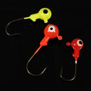 59 Pieces Soft Worm Grub Fishing Lures Baits Jigs Heads Lead Swivels