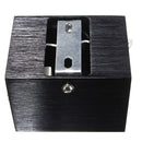 Modern 3W Black LED Square Wall Lamp Surface Install Light Fixture