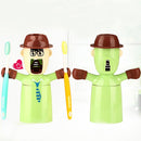 Love Warriors Cowboy Automatic Toothpaste Dispenser Wash Set