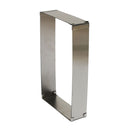 Stainless Steel Rectangle Mousse Ring Retractable Cake Ovenware