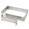 Stainless Steel Rectangle Mousse Ring Retractable Cake Ovenware