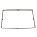 Stainless Steel Rectangle Mousse Ring Retractable Cake Ovenware