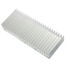 2Pcs 150x60x25mm Aluminum Heat Sink Heatsink Cooling For Chip IC LED Power Memory Transistor