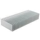2Pcs 150x60x25mm Aluminum Heat Sink Heatsink Cooling For Chip IC LED Power Memory Transistor