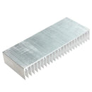 2Pcs 150x60x25mm Aluminum Heat Sink Heatsink Cooling For Chip IC LED Power Memory Transistor