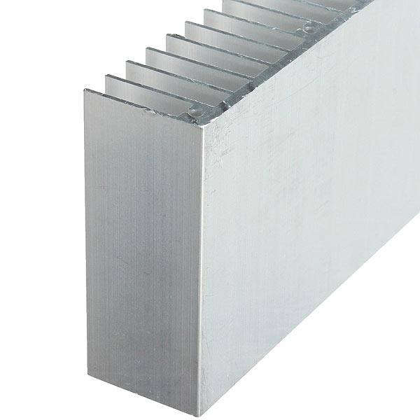 2Pcs 150x60x25mm Aluminum Heat Sink Heatsink Cooling For Chip IC LED Power Memory Transistor