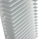 2Pcs 150x60x25mm Aluminum Heat Sink Heatsink Cooling For Chip IC LED Power Memory Transistor