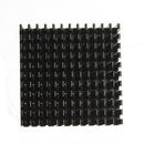 10pcs 40 x 40 x 11mm Aluminum Heat Sink Heatsink Cooling For Chip IC LED Transistor