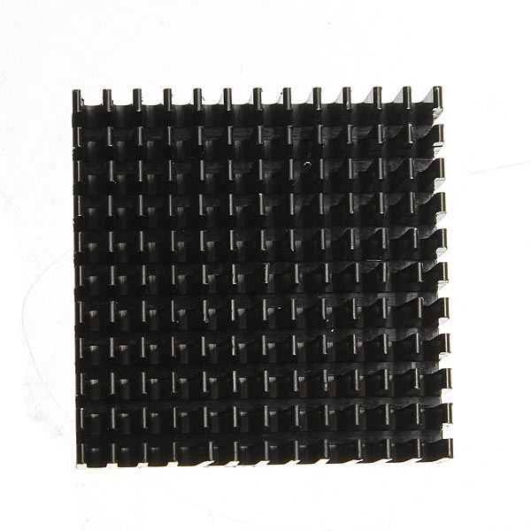 10pcs 40 x 40 x 11mm Aluminum Heat Sink Heatsink Cooling For Chip IC LED Transistor