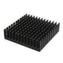 6pcs 40 x 40 x 11mm Aluminum Heat Sink Heatsink Cooling For Chip IC LED Transistor