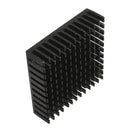 10pcs 40 x 40 x 11mm Aluminum Heat Sink Heatsink Cooling For Chip IC LED Transistor