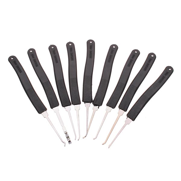 DANIU 9piece Pick Lock Tool Locksmith Tool Door Lock Opener Lock Picks