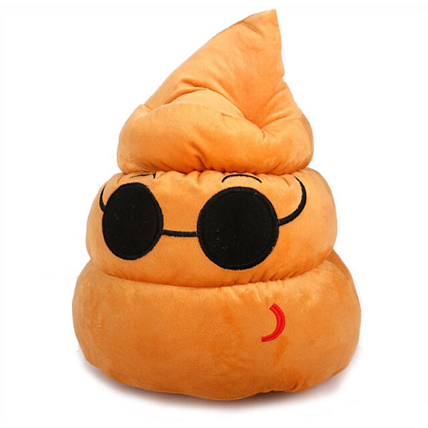 Funny Poo Shape Throw Pillow Dolls Bed Sofa Chair Cotton Cushion