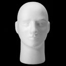 Wig Hat Holder Glasses Foam Mannequin Styrofoam Male Head Stand Model