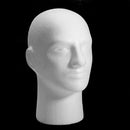 Wig Hat Holder Glasses Foam Mannequin Styrofoam Male Head Stand Model
