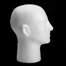 Wig Hat Holder Glasses Foam Mannequin Styrofoam Male Head Stand Model
