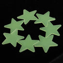 Honana DX-010 100PCS 3CM Fluorescent Glow Star Wall Sticker Decor Sticker