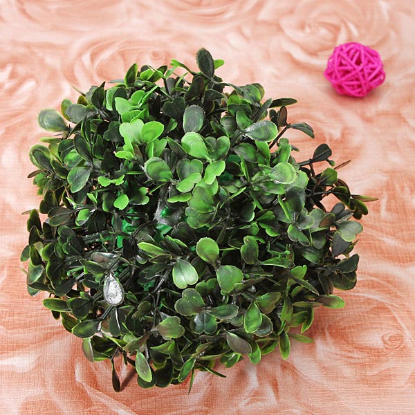 Plastic Artificial Topiary Ball Tree Decoration Plant