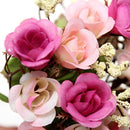Artificial Roses Silk Flowers Home Room Party Decor