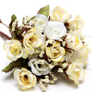 Artificial Roses Silk Flowers Home Room Party Decor