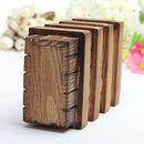 Magic Compartment Wooden Puzzle Box With Secret Drawer Brain Teaser