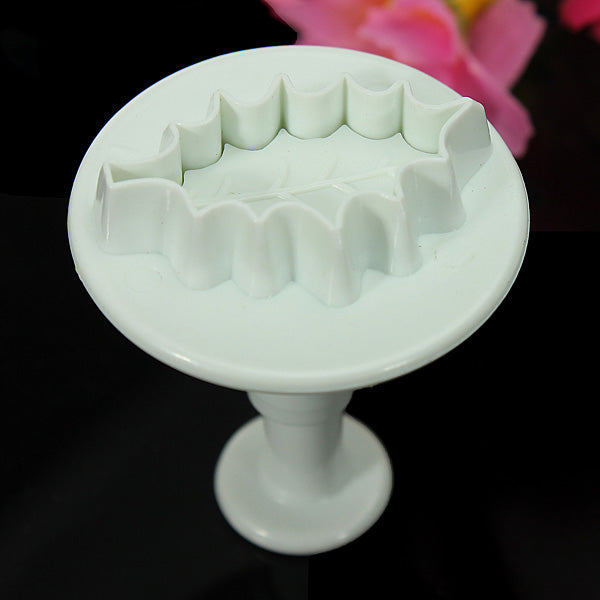 3X Christmas Holly Leaf Cake Cookie Cutter Sugarcraft Decorating Mold