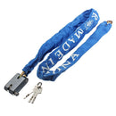 Motorcycle Scooter Chain Padlock Mountain Road Bike Safety