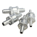 2ps 8mm Aluminium Fuel Non Return Check Valve One Way Petrol Diesel