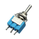 3 Pins SPDT Motors Toggle Switch AC 125V 6A Waterproof Blue