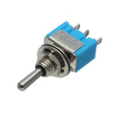 3 Pins SPDT Motors Toggle Switch AC 125V 6A Waterproof Blue