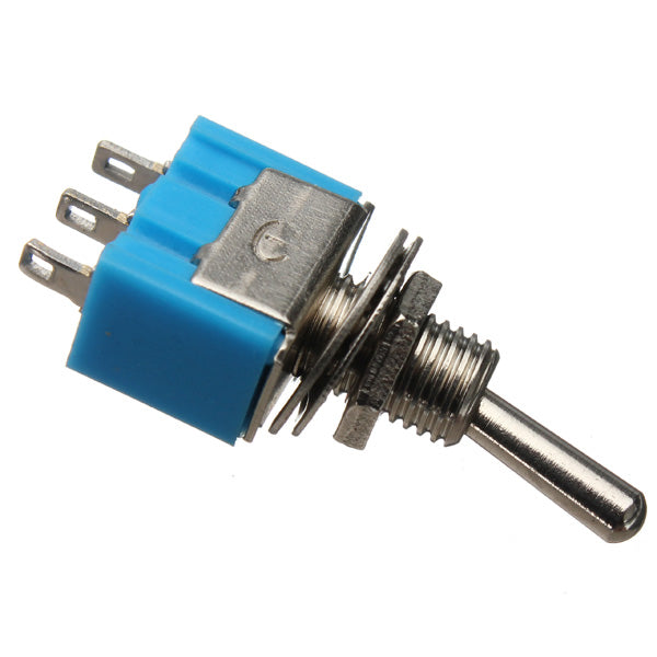 20pcs SPDT 3 Pins Toggle Switch AC 125V 6A ON/ON 2 Position