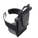 Plastic Car Mount Drink Cup Bottle Stand Holder Portable Black