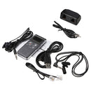 Steel Rechargeable 8GB 650HR Digital Audio Voice Recorder MP3 Player