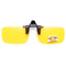 Clip-on Flip Up Sun Glassess Night Vision Glasses Lens