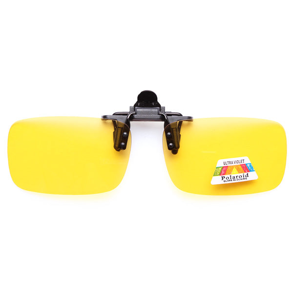 Clip-on Flip Up Sun Glassess Night Vision Glasses Lens