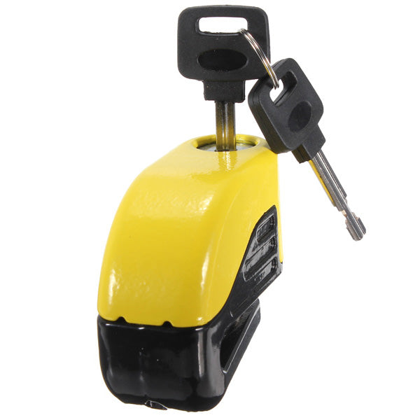 6mm Motorcycle Motor Bike Disc Electron Security Lock Alarm Metal