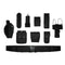 Tactical Belt With 9 Pouches Outdoor Utility Kit
