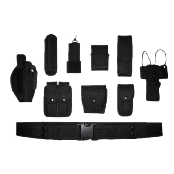 Tactical Belt With 9 Pouches Outdoor Utility Kit