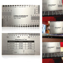 Guitar String Action Gauge Measuring Ruler Bass Luthier Tool