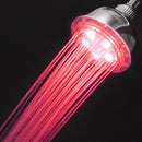LED Multi-color RGB Automatic Temperature Sensor Bath Top Shower