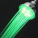 LED Multi-color RGB Automatic Temperature Sensor Bath Top Shower