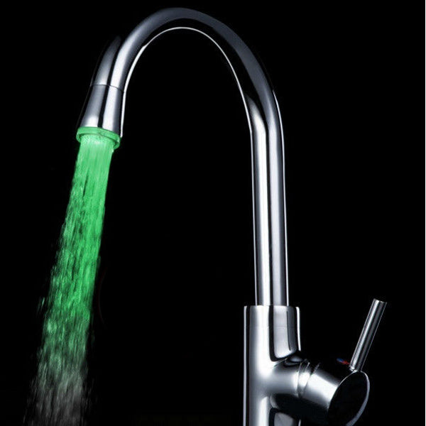 Led Tap Faucet Light Tap Auto Glow Water Power With Adapter TLD8002-A9