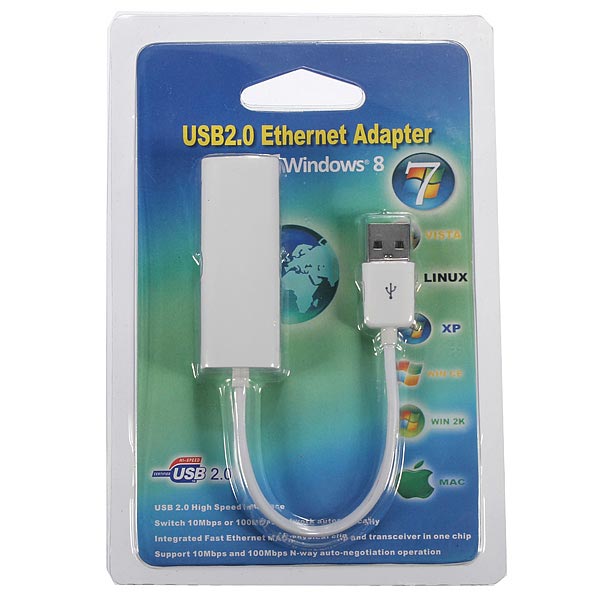 USB to LAN Ethernet Network Adapter For MacBook Air Mac Laptop