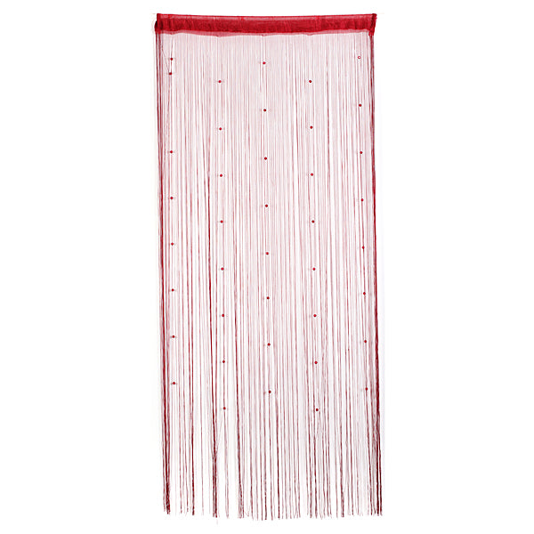 Imitated Crystals Beads String Curtain Window DIY Wall Decorations