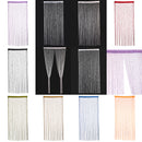 Imitated Crystals Beads String Curtain Window DIY Wall Decorations