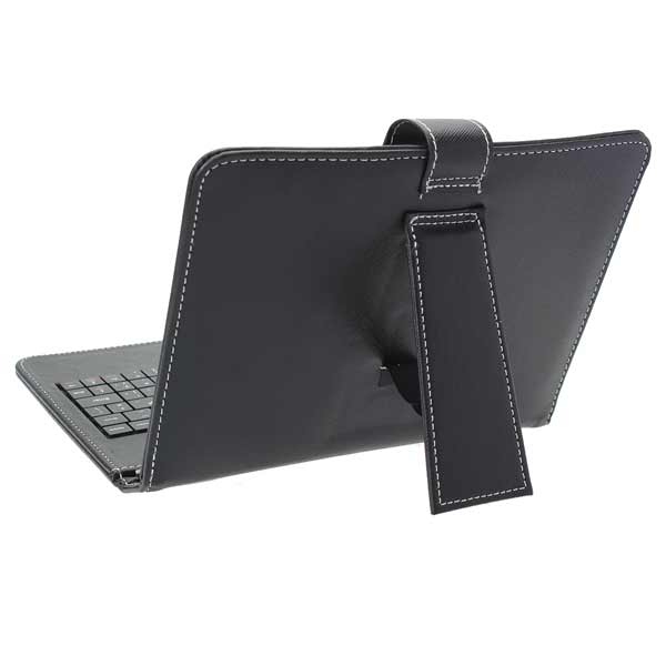 8 Inch French Keyboard PU Leather Case Cover With Stand For Tablet