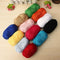 12Color Finger Ring Knitting Yarn Smooth Woolen Cotton Bamboo Yarn Knitted Hat