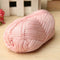 12Color Finger Ring Knitting Yarn Smooth Woolen Cotton Bamboo Yarn Knitted Hat