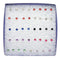 20 Pairs Cute Plastic Earrings Crystal Rhinestone Ear Studs Jewelry