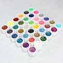 36 Pots Glitter Powder UV Builder Gel Nail Art Decoration Set